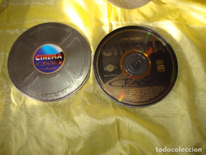 Music CDs: LOVE THEMES I. CINEMA. CD EN CAJA DE METAL