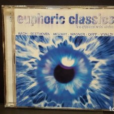 CDs de Música: EUPHORIC CLASSICS LOS CLASICOS MAS VITALES CD DOBLE EU EMI 2003 PEPETO. Lote 282570643