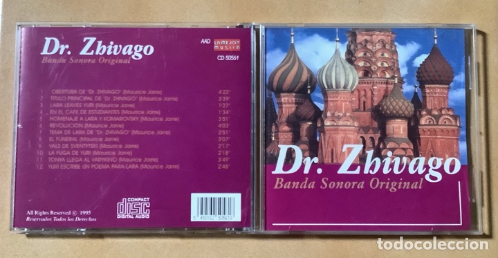 CDs de m&uacute;sica: CD &ldquo;Dr. Zhivago&rdquo;, Banda sonora original - Foto 1