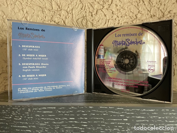 CDs de m&uacute;sica: Marta S&aacute;nchez - Los Remixes De EP Mexico - Foto 2