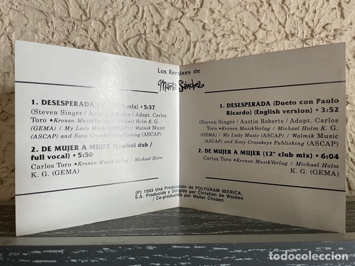 CDs de m&uacute;sica: Marta S&aacute;nchez - Los Remixes De EP Mexico - Foto 4