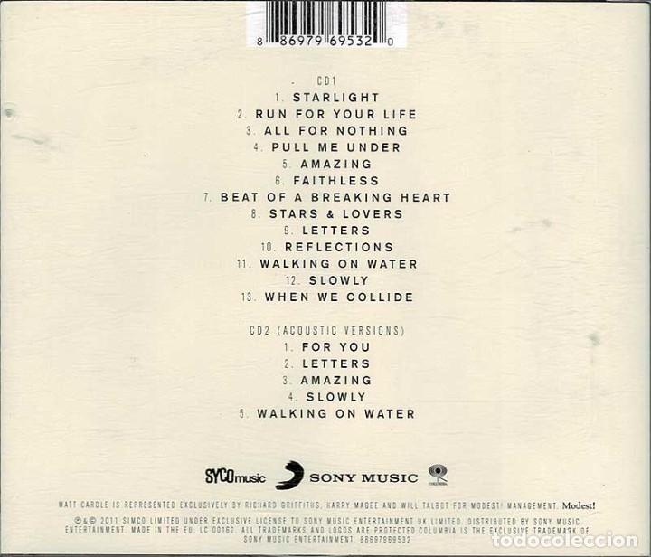 CDs de m&uacute;sica: Matt Cardle - Letters. 2 x CD - Foto 2