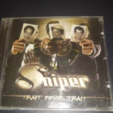 CDs de Música: SNIPER – TRAIT POUR TRAIT CD RAP HIP HOP