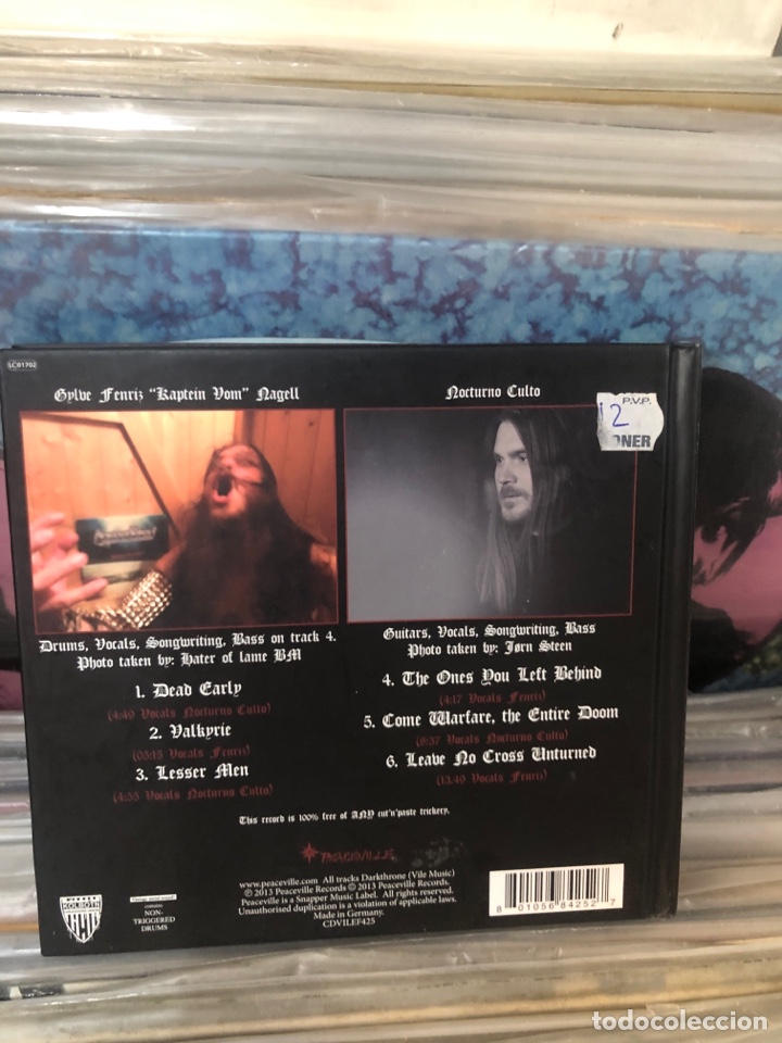 CDs de m&uacute;sica: The underground resistance darkthrone - Foto 2