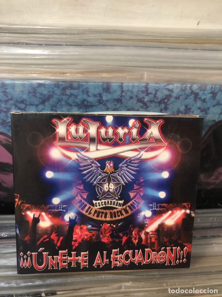 CDs de m&uacute;sica: lujuria &uacute;nete al escuadr&oacute;n 2 cds - Foto 1
