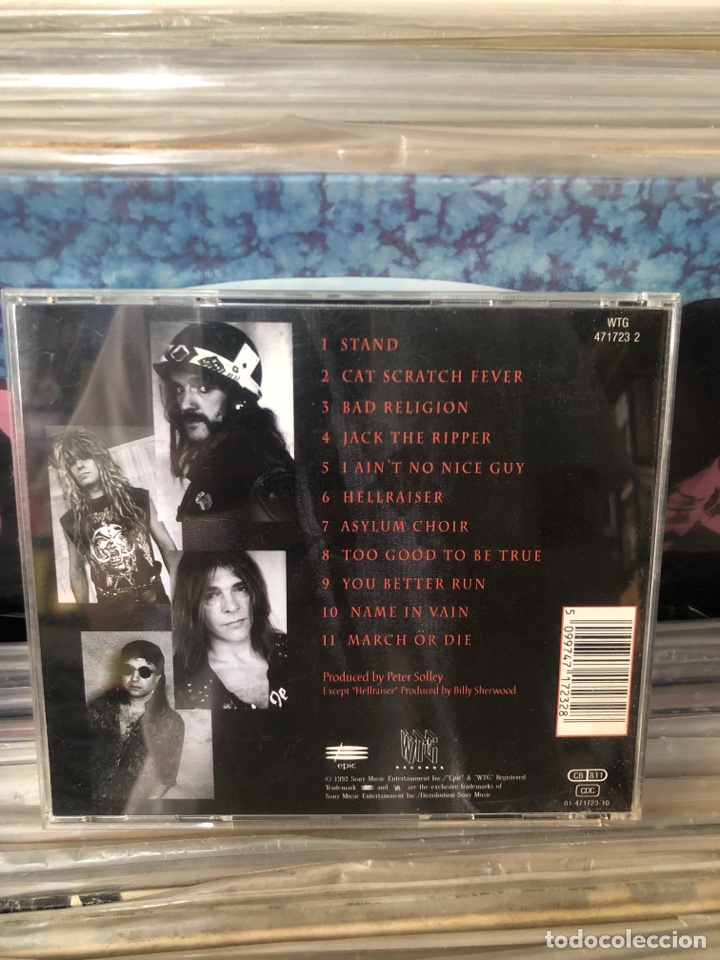 CDs de m&uacute;sica: Mot&ouml;rhead March or Die - Foto 2