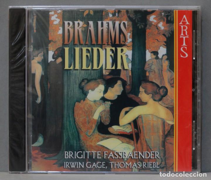 CDs de m&uacute;sica: CD. BRAHMS. LIEDER. BRIGITTE FASSB AENDER. PRECINTADO - Foto 1