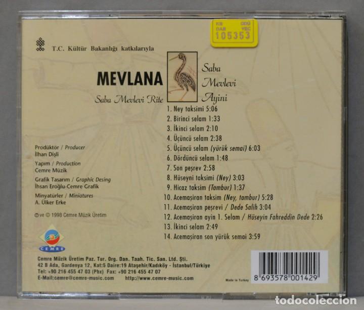 CDs de m&uacute;sica: CD. MEVLANA. DEDE EFENDI. RITE - Foto 2