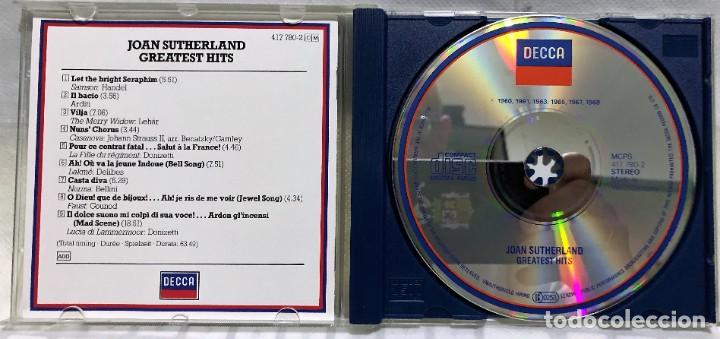 CDs de m&uacute;sica: Joan Sutherland - Greatest Hits - Foto 2