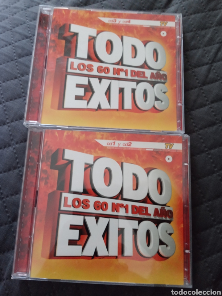 CDs de m&uacute;sica: 4 cds TODO EXITOS &rdquo; LOS 60 N&deg;1 DEL A&Ntilde;O * - Foto 2