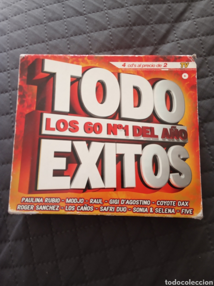 CDs de m&uacute;sica: 4 cds TODO EXITOS &rdquo; LOS 60 N&deg;1 DEL A&Ntilde;O * - Foto 1