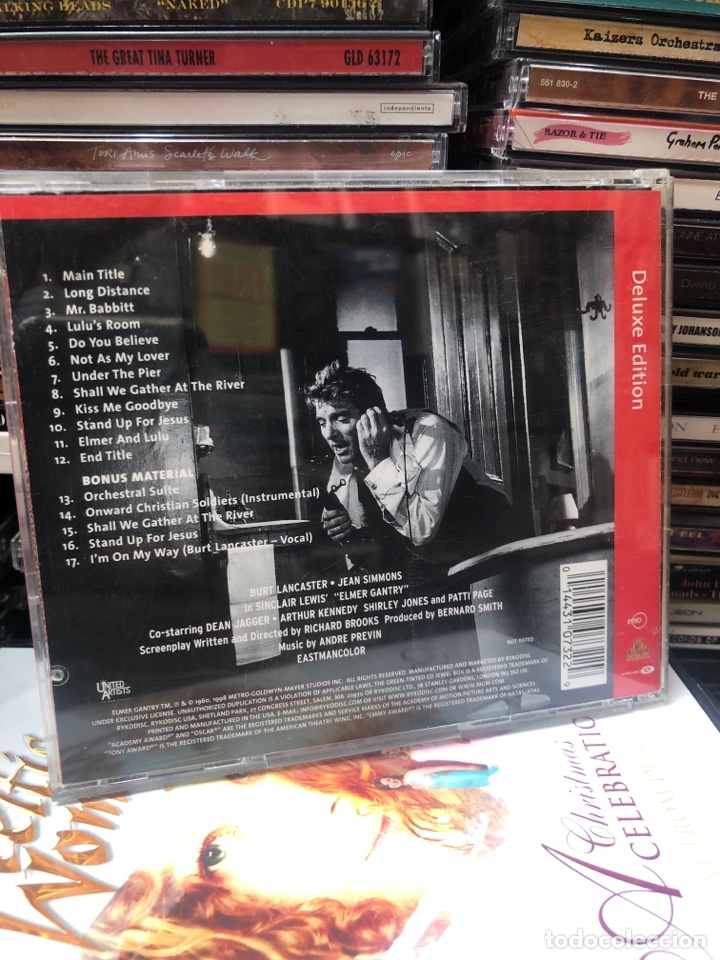 CDs de m&uacute;sica: Elmer Gantry Andre Previn Burt Lancaster - Foto 2