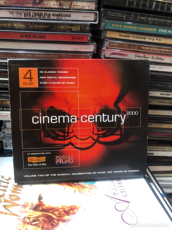 CDs de m&uacute;sica: Cinema century 2000 4 cds - Foto 1