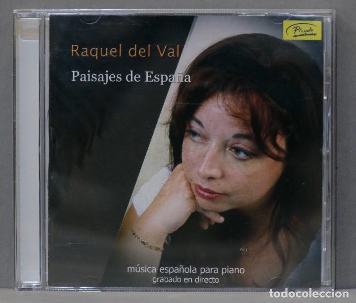 Musik-CDs: CD. PAISAJES DE ESPA&Ntilde;A. RAQUEL DEL VAL