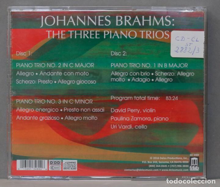 CDs de m&uacute;sica: CD. Brahms. The Three Piano Trios - Foto 2