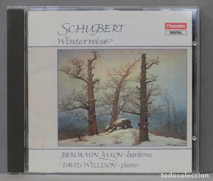 CDs de m&uacute;sica: CD. Schubert. Benjamin Luxon. David Willison. W&iacute;nterre&iacute;se - Foto 1