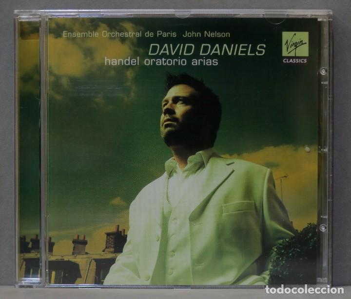 CDs de m&uacute;sica: CD. DANIELS. ORATORIO ARIAS. HANDEL - Foto 1