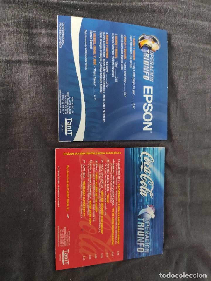 CDs de m&uacute;sica: Operaci&oacute;n triunfo - Foto 2