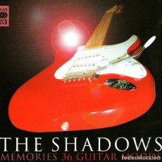 CDs de Música: DOBLE CD ALBUM: THE SHADOWS - MEMORIES 36 GUITAR MOODS - DEMON MUSIC GROUP - AÑO 2005. Lote 283382483