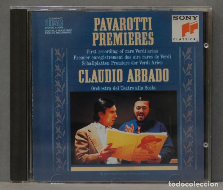 CDs de m&uacute;sica: CD. Abbado. Pavarotti Premieres - Foto 1