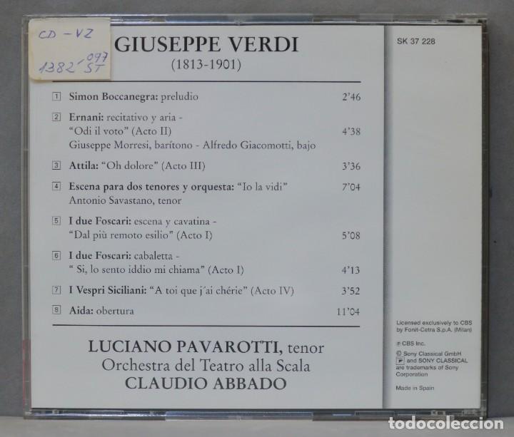 CDs de m&uacute;sica: CD. Abbado. Pavarotti Premieres - Foto 2
