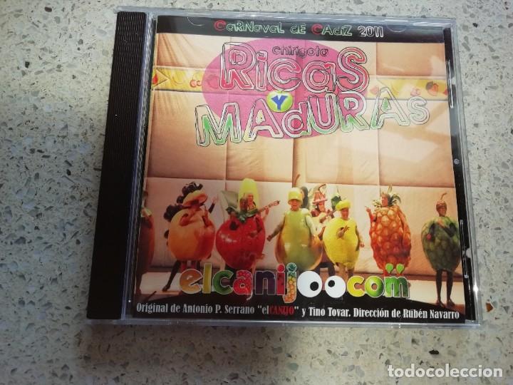 CDs de M&uacute;sica: Carnaval de C&aacute;diz CD chirigota ricas y maduras 2011