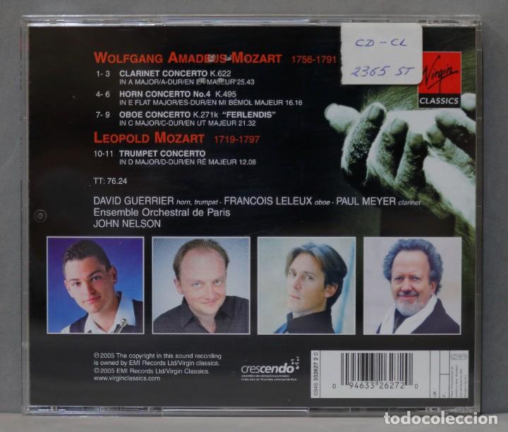 CDs de m&uacute;sica: CD. Mozart. Wind Concertos. NELSON - Foto 2