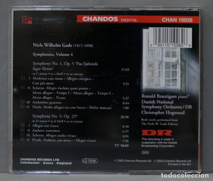 CDs de m&uacute;sica: CD. GADE. SYMPHONIES VOLUME FOUR - Foto 2