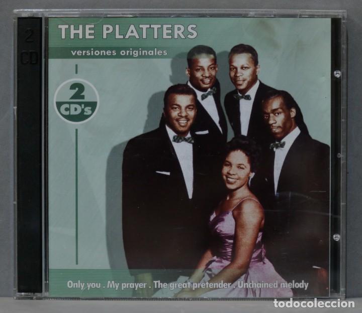 CDs de m&uacute;sica: 2 CD. THE PLATTERS. VERSIONES ORIGINALES - Foto 1