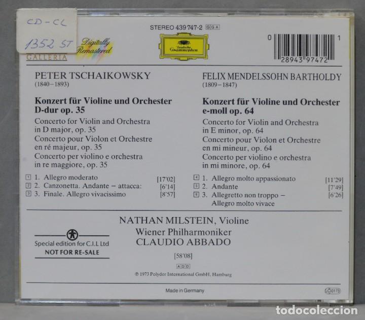 CDs de m&uacute;sica: CD. VIOLINKONZERTE. ABBADO. MENDELSSOHN - Foto 2