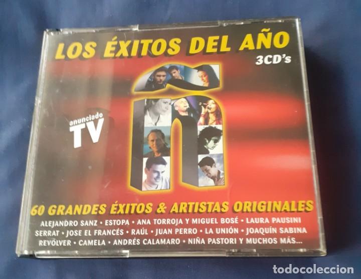 CDs de m&uacute;sica: CDs &Ntilde; con las canciones del a&ntilde;o 2001 3 CDs - Foto 1