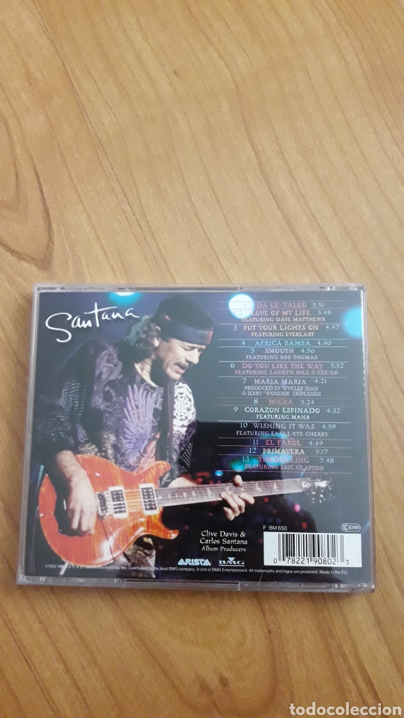 CDs de m&uacute;sica: SANTANA. SUPERNATURAL - Foto 2