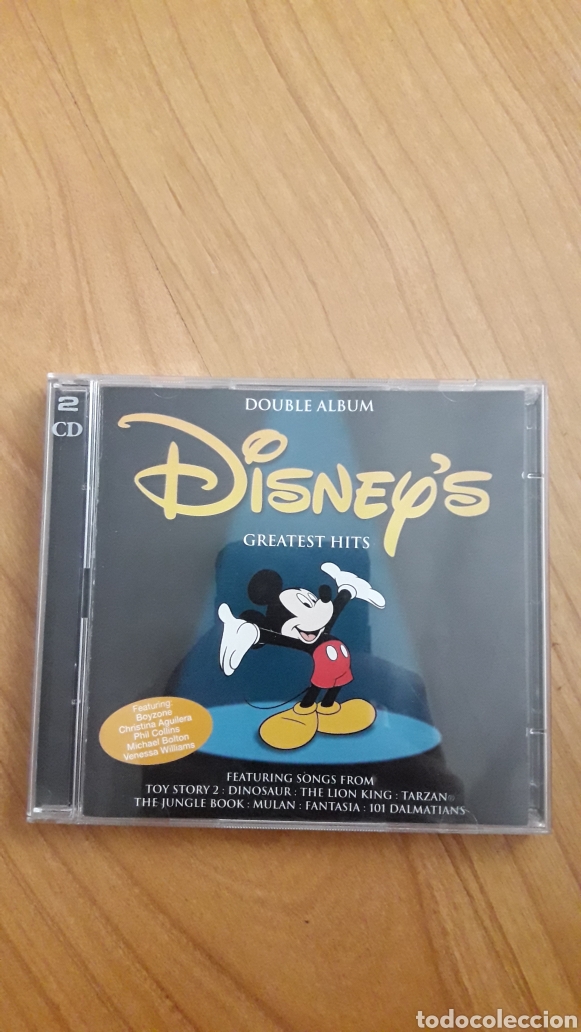 CDs de m&uacute;sica: DOBLE CD DISNEYS GREATEST HITS - Foto 1