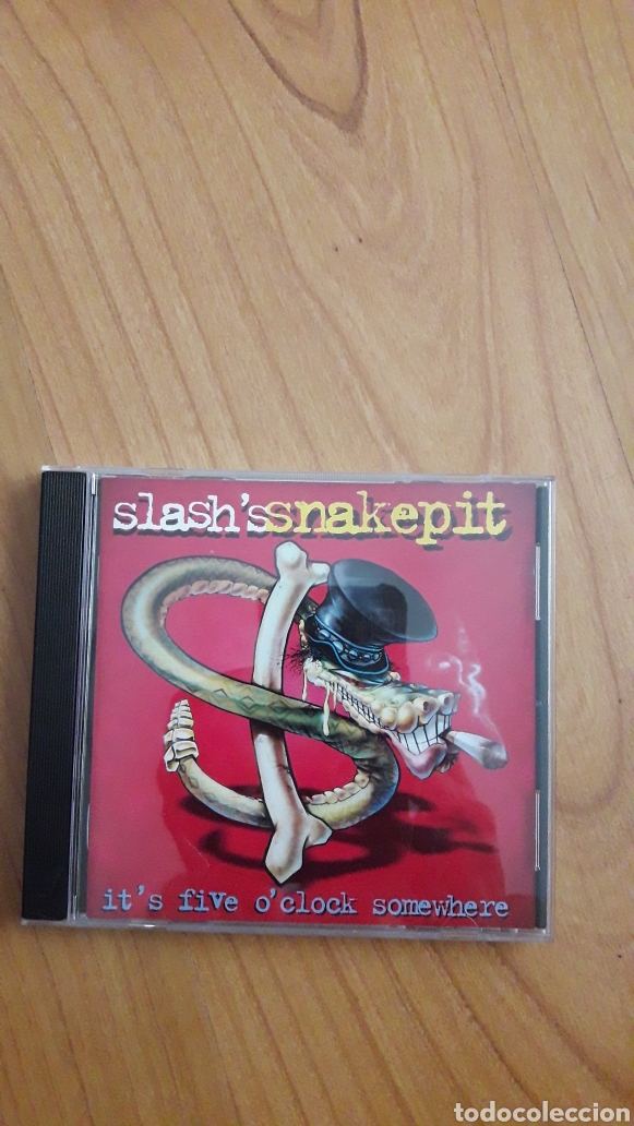 CDs de m&uacute;sica: SLASHS SNAKEPIT. SLAS. ITS FIVE OOCLOCK SOMEWHERE - Foto 1