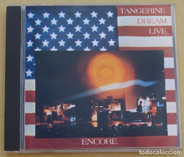 Musik-CDs: TANGERIEN DREAM - ENCORE, LIVE (CD) 1994 - 4 TEMAS -