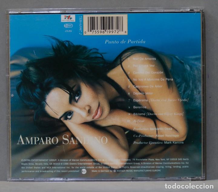 CDs de m&uacute;sica: CD. AMPARO SANDINO. PUNTO DE PARTIDA - Foto 2