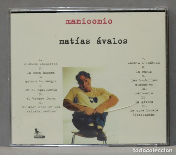 CDs de m&uacute;sica: CD. MANICOMIO. AVALOS - Foto 2