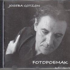 CDs de Música: JOSEBA GOTZON--FOTOPOEMAK-( NUEVO PRECINTADO )-. Lote 283729883