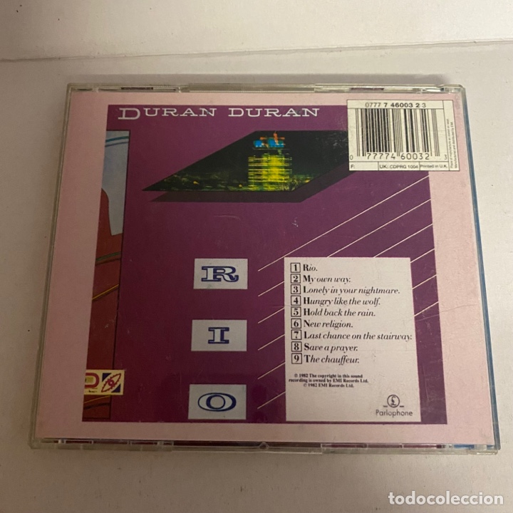 CDs de m&uacute;sica: CD - Duran duran - Rio - Foto 2