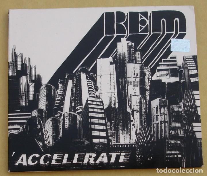 CDs de m&uacute;sica: REM - ACCELERATE (CD) 2008 - 11 TEMAS - DIGIPACK - ED. ARGENTINA - Foto 1