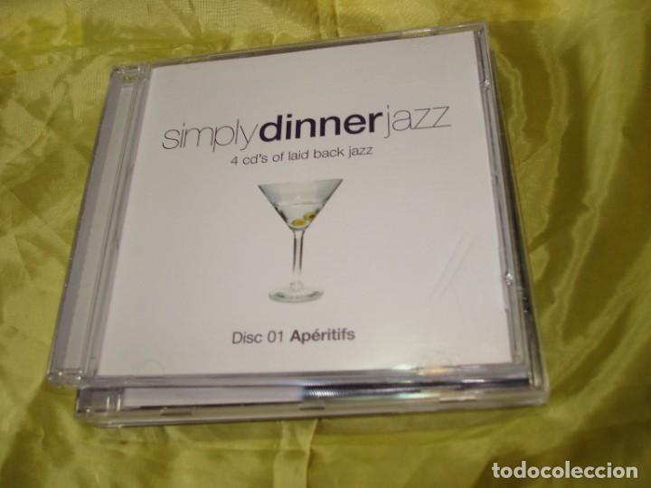 CDs de m&uacute;sica: SIMPLY DINNER JAZZ. DISC 01 : APERITIFS. CD. IMPECABLE - Foto 1