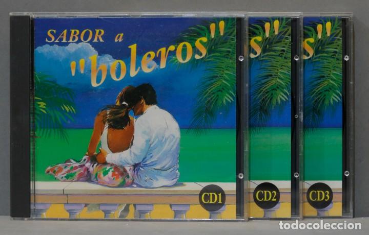 CDs de m&uacute;sica: 3 CD. SABOR A BOLEROS - Foto 1