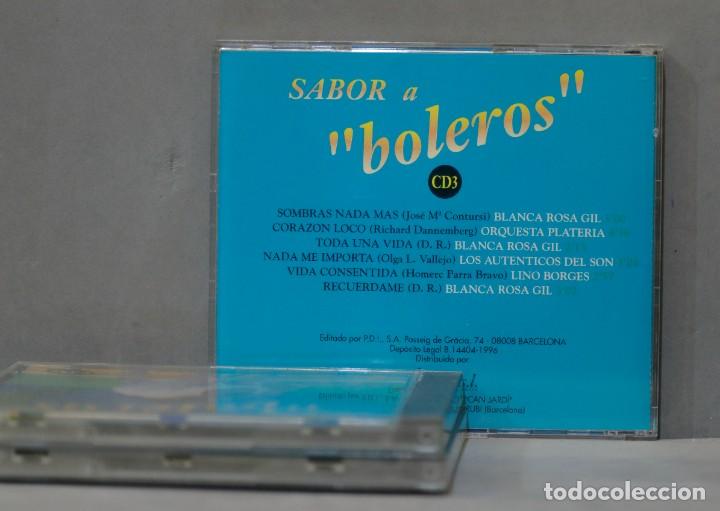 CDs de m&uacute;sica: 3 CD. SABOR A BOLEROS - Foto 6
