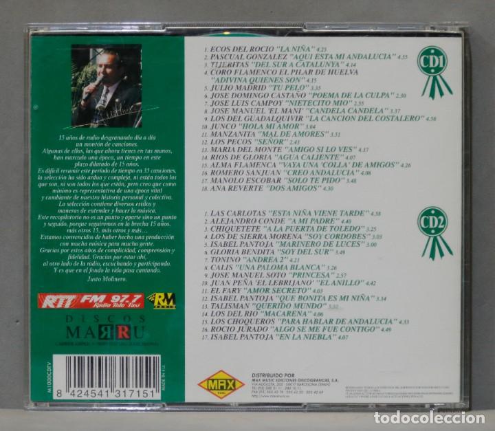 CDs de m&uacute;sica: 2 CD. JUSTO MOLINERO. EL JAROTEO - Foto 2
