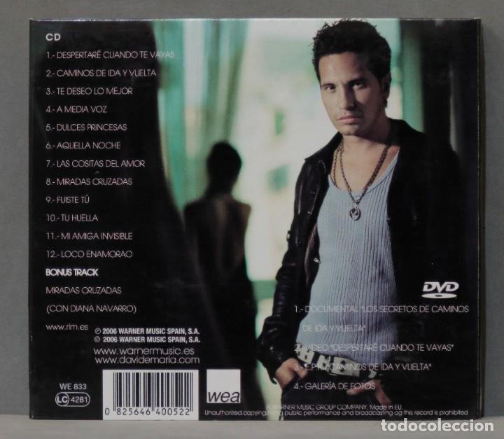 CDs de m&uacute;sica: CD + DVD. DAVID DE MARIA. CAMINOS DE IDA Y VUELTA - Foto 2