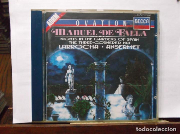 CDs de m&uacute;sica: MANUEL DE FALLA....... - Foto 1