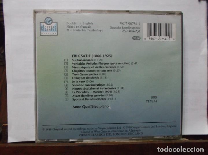CDs de m&uacute;sica: ERIK SATIE - Foto 2