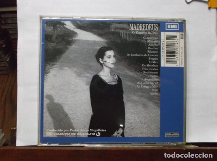CDs de m&uacute;sica: MADREDEUS - O ESPIRITO DA PAZ. - Foto 2