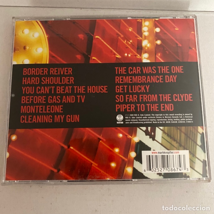 CDs de m&uacute;sica: CD - Mark knopfler - get lucky - Foto 2