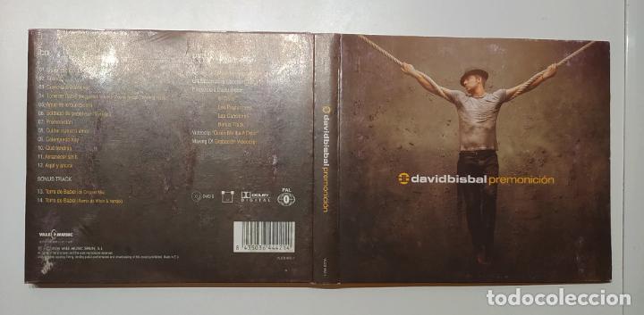 CDs de m&uacute;sica: CD DAVID BISBAL - PREMONICI&Oacute;N CD + DVD - Foto 3